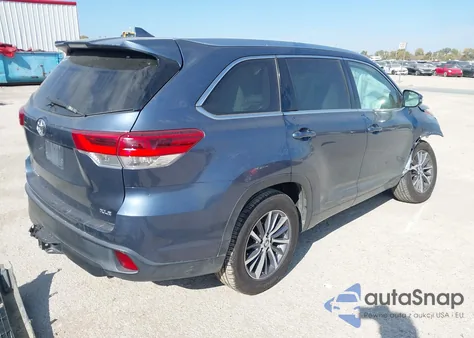 2017 Toyota Highlander Xle из США, поврежденный, VIN 5TDKZRFH1HS199889
